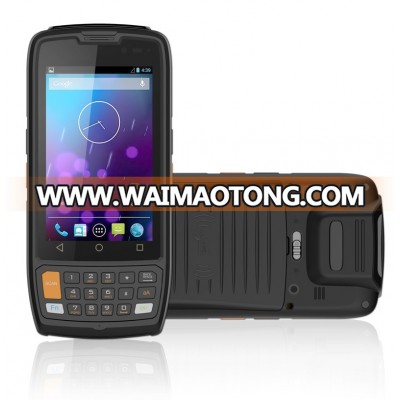 CHEAPEST factory 4 inch MT8735 Android 7.0 2G RAM+ 16G ROM PDA 1D/2D barcode NFC Handhelds IP65 4G LTE Handhelds Computer