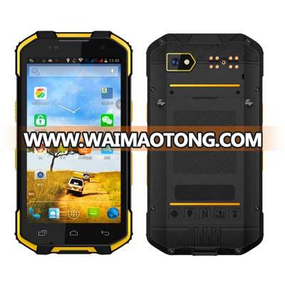 Cheapest Smartphone 5 inch 4G LTE Octa-core 3G+32G dual camera walkie-talkie IP68 NFC PTT Rugged Phone, waterproof smartphone